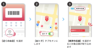 焼津市PayPayキャンペーンの対象店舗のアプリでの探し方