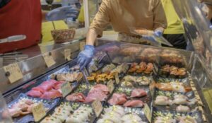 唐戸市場のお寿司