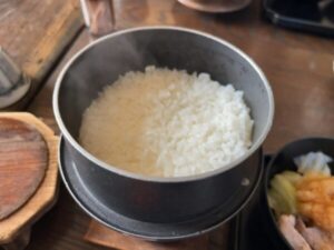 千倉館のお釜ごはん