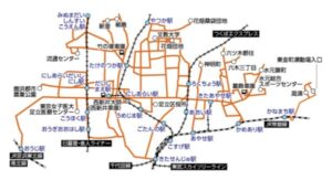 足立1日フリーパスが利用可能な路線