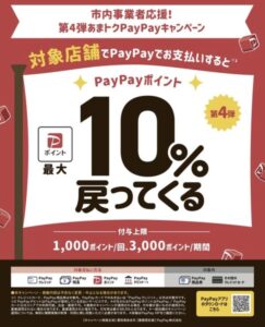 あま市PayPayキャンペーン概要