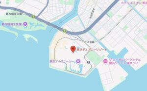 東京ディズニーリゾートの地図